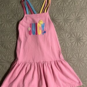 Juicy Couture Pink Ruffle Hem Dress